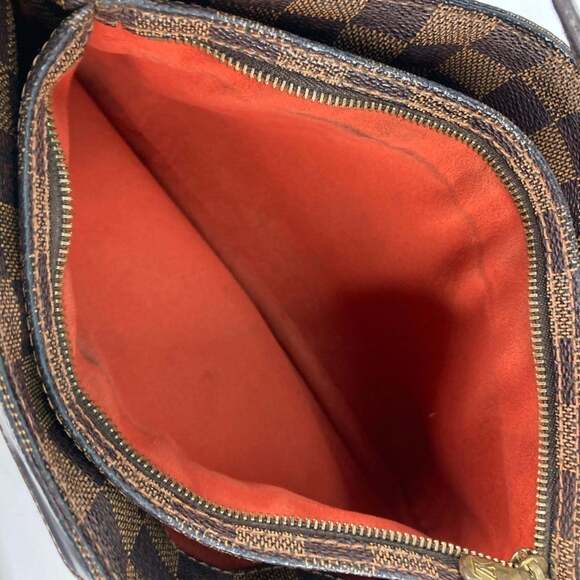 LOUIS VUITTON Authentic Brown Damier Canvas Shoulder Bag - Picture 16 of 16